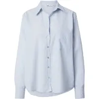 ONLY Bluse 'ONLAlina' lyseblå / hvid