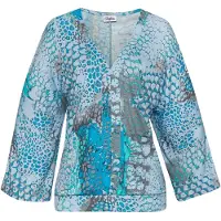 Buffalo Bluse blå / lyseblå / mørkegrå