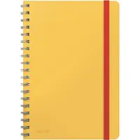Leitz Cosy notesblok linj. spiral Gul