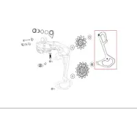 Sram Sx/nx Eagle/gx Eagle Axs Indre Burplade