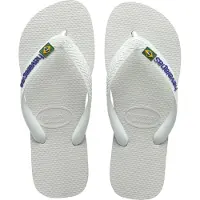 Havaianas Klipklappere 'Brasil' blå / gul / grøn / hvid