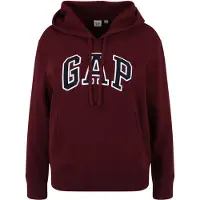 Gap Sweatshirt 'HERITAGE' mørkeblå / vinrød / hvid