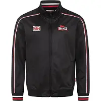 Lonsdale Sweatjakke rød / sort / hvid