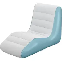 Bestway 75127, Enkelt stol, Blå, Hvid, PVC, Fløjl, 790 mm, 1330 mm