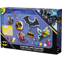 SES Creative Kreasæt - Støb & Mal - Batman - - OneSize - Kreasæt