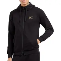 Emporio Armani EA7til mænd. 8NPM33_PJVRZ Core Identity sweatshirt sort (S), Casual, Sport, Bomuld, Multisport