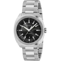 Gucci Herreur YA142301 Sort/Stål Ø41 mm