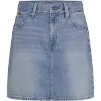 G-Star G-Startil kvinder. D24387-D932-H110 Miniskørt Viktoria kort blå (29), Casual, Denim, Økologisk bomuld, Bæredygtig