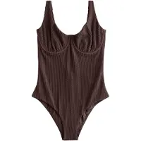 Next Badedragt 'Tummy' choko