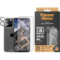 Ginza.se Glass/hardcase Iphone 15 Pro Max Case And Skærmbeskytter