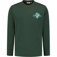 Shiwi Bluser & t-shirts 'Jude Paradice' mint / mørkegrøn