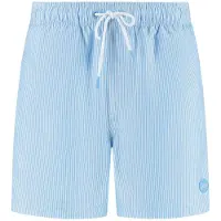 Shiwi Badeshorts 'Mike' lyseblå / hvid