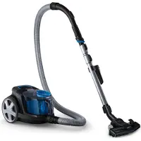 Philips PowerPro Compact FC9331 - Støvsuger - beholder - uden pose - dyb sort