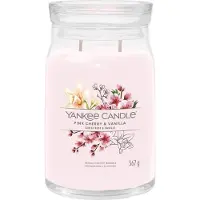 Yankee candle Pink Cherry & Vanilla Signature Large Jar - 567gr - 567gr