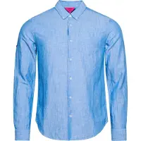 Superdry Studios Linen Bd Skjorte Med Lange ærmer