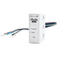 Shelly 3EM-63W Gen3 (wire model) - WiFi 3-faset energimåler, 63A