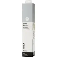 Cricut Smart Iron On | Slv | 2,7 m (9 fod) | Heat Transfer Vinyl Roll (HTV) | til brug Udforsk 3 Maker 3