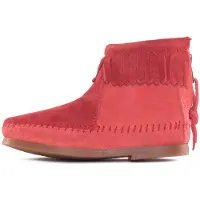 Minnetonka Støvler mørk pink