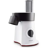 Philips Viva Collection HR1388/80 SaladMaker, 600 rpm, Plast, Sikkerhedslås, Sort, Rød, Hvid, Rustfrit stål, Plast