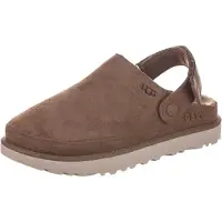 Ugg UGGtil kvinder. 1138252 Goldenstar brune træsko i læder (39), Fast, Velcro, Casual