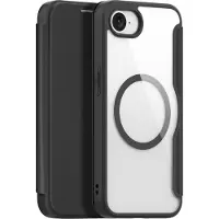 DUX iPhone 16e/17e Skin X Pro Magnetisk Flip Cover - Sort
