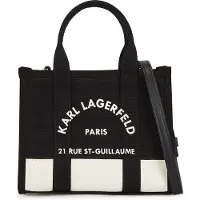 Karl Lagerfeld Håndtaske 'K/RSG Square' creme / sort