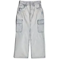 G-Star Viktoria Long Cargo Skirt - Light blue - Women