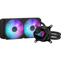 Asus ROG STRIX LC III 240 ARGB - Processors flydende kølesystem - Radiatorstørrelse: 240 mm - (for: AM4, LGA1200, LGA1700, AM5, LGA115x Socket) - kobber - 120 mm - sort