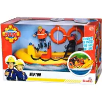 Simba Fireman Sam Neptune Lifeboat with Figure
