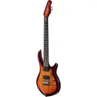 Sterling By Music Man Sterling Majesty MAJ270X Spalted Maple Blood Orange Burst