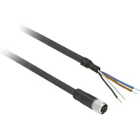 Schneider Electric Følerkabel pvc m12 4-pin hun lige 10 meter xzcpv1141l10