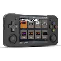 ANBERNIC Bærbar retrospillekonsol RG35xx H BLACK