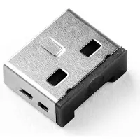 Smartkeeper UL03P1BK, Portblokering, USB Type-A, Sort, Plast, 10 stk, Polybag
