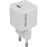 Canyon CU20C GaN 20W 1xPD EU Vægoplader Hvid