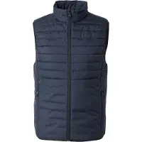 BOSS BOSStil mænd. 50545867 Urbanex marine vest (M), Casual, Polyester, Blå