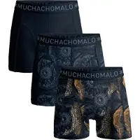 Muchachomalo boxershorts 3-pak Circle Of Life Flerfarvet Blå Mørkeblå måle
