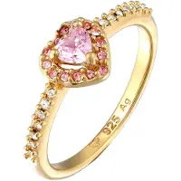 Elli Ring guld / pink