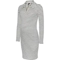 Vero moda Maternity Kjole 'VMMSea' navy / hvid