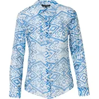 KOROSHI Bluse blå / pastelblå