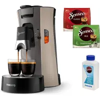 Philips Senseo Select CSA240 - Kaffemaskine - 1 bar - nougat og kashmirgrå