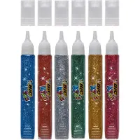 BIC 893269, Gele, Limstift, Flerfarvet, Metallic, 3 År