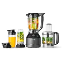 NutriBullet NBF580B Triple Prep System - Køkkenmaskine - 7 kop - 1500 W - sort