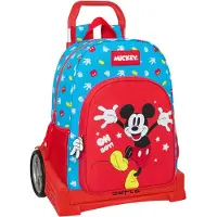 Safta Mickey Mouse Med Trolley Evolution Fantastisk Rygsæk Med Hjul