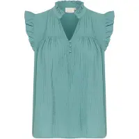 Kaffe Bluse 'KALiany' turkis