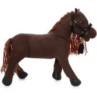 By ASTRUP Krammepony - Pixie - 30 cm. - Brun - - OneSize - Bamse