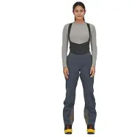 Patagonia - Mærker - W's M10 Storm Bibs Smolder Blue til Unisex - Størrelse XS - Flåde