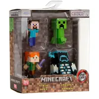 Minecraft Figurer - Minecraft - 4 Dele - - OneSize - Legetøjsfigur