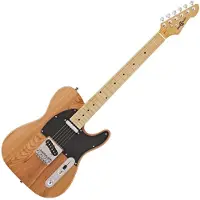 Gear4Music Knoxville Elektrisk Guitar fra Natur - Næsten ny