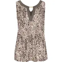 LASCANA Overdel beige / brun / lysebrun