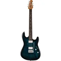 Sterling By Music Man Sterling Sabre Deep Blue Burst